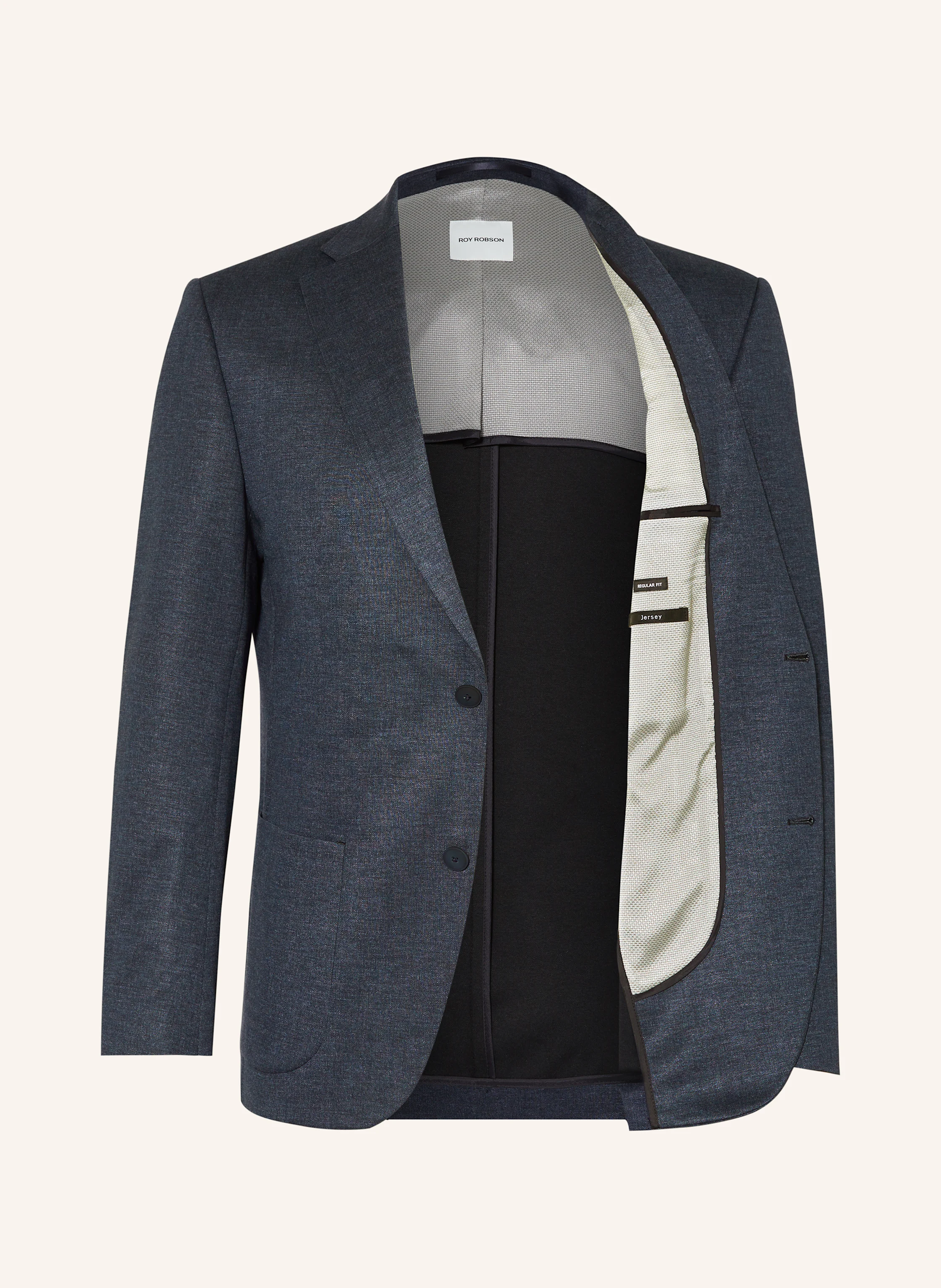 Roy Robson Anzugsakko Regular Fit aus Jersey