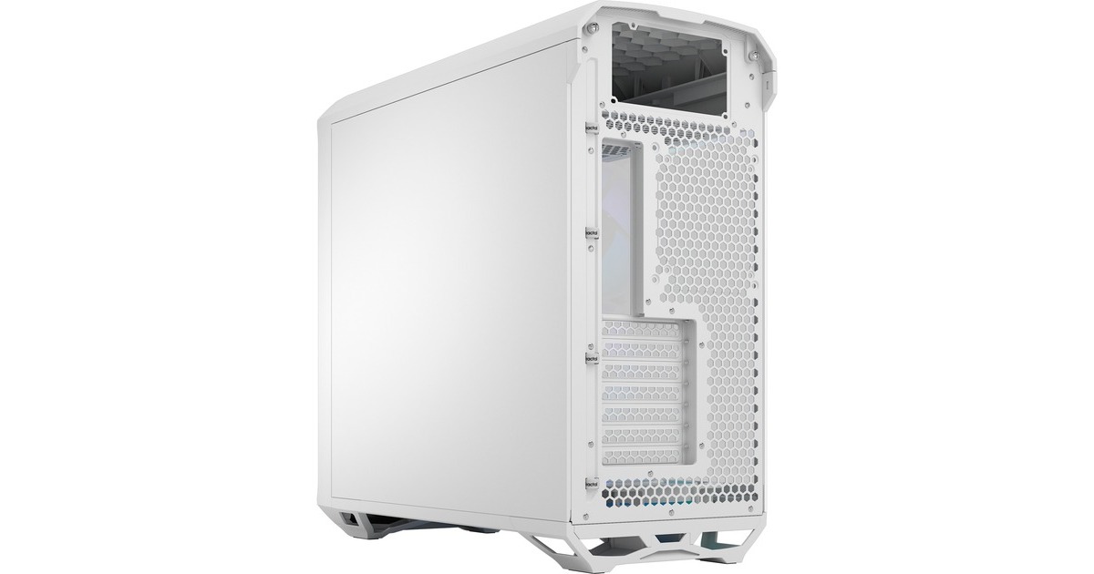 Fractal DesignTorrent white RGB TG Clear Tint midi tower behuizing  (Wit | 2x USB-A | 1x USB-C | RGB | Window)