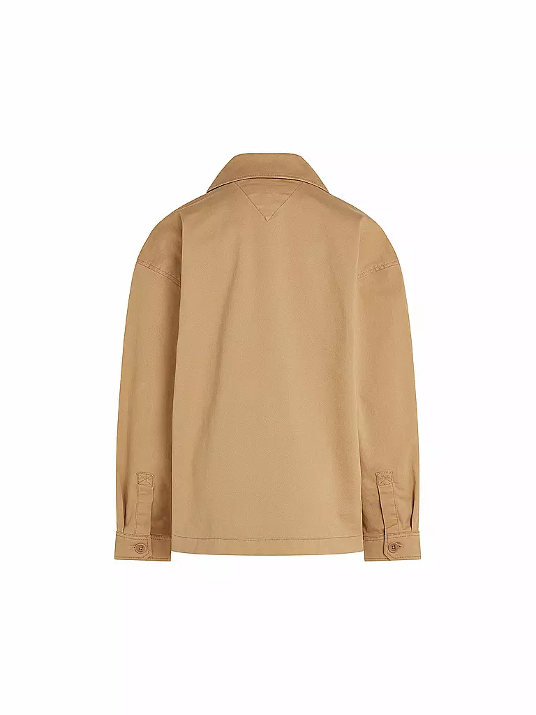 TOMMY HILFIGER Jungen Overshirt  beige