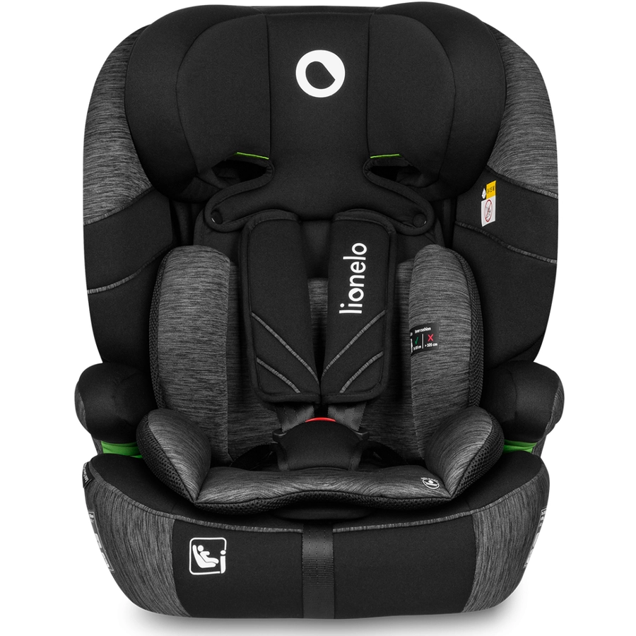 lionelo Kindersitz Levi One I-Size Black Grey