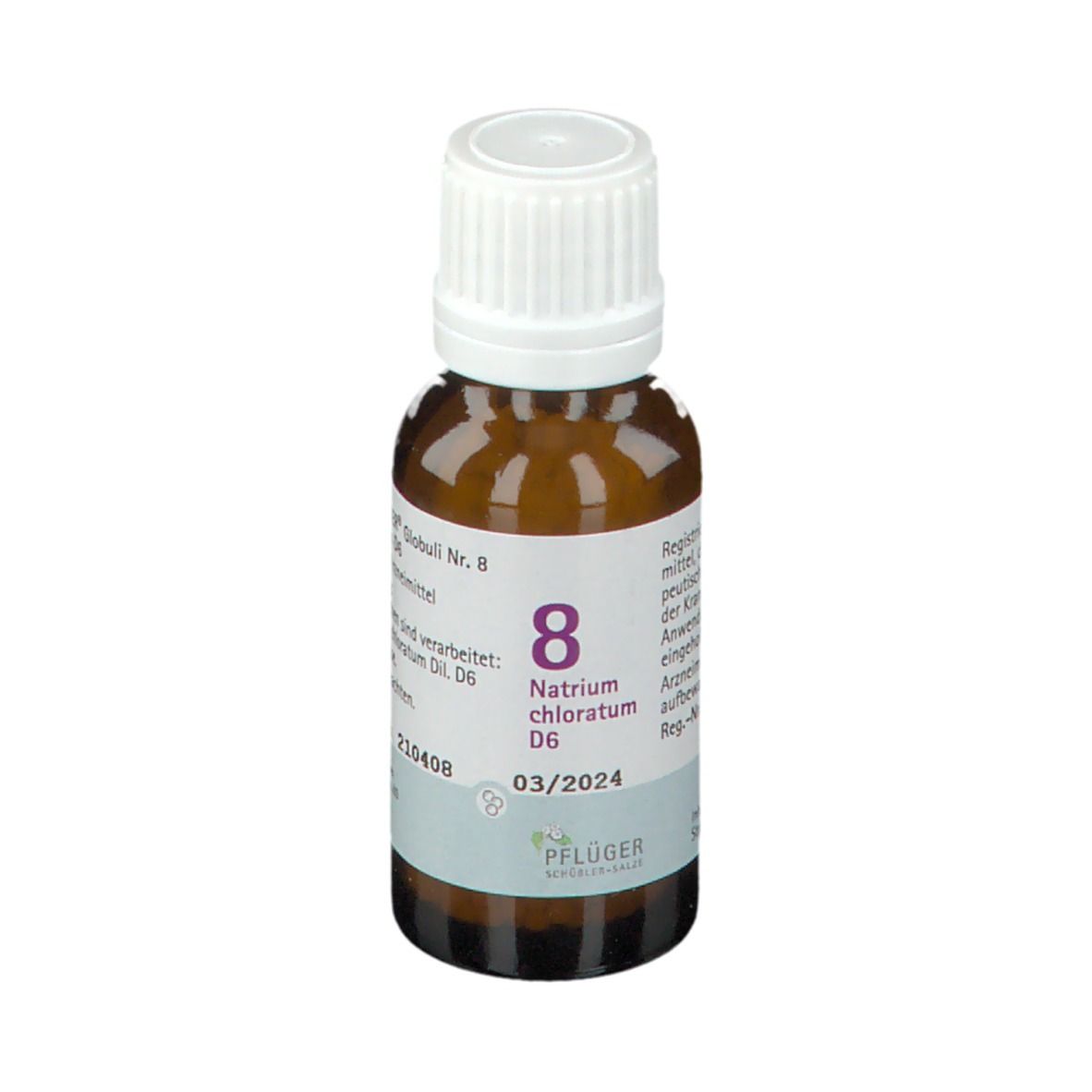 BIOCHEMIE PFLÜGER® Nr. 8 Natrium chloratum D6