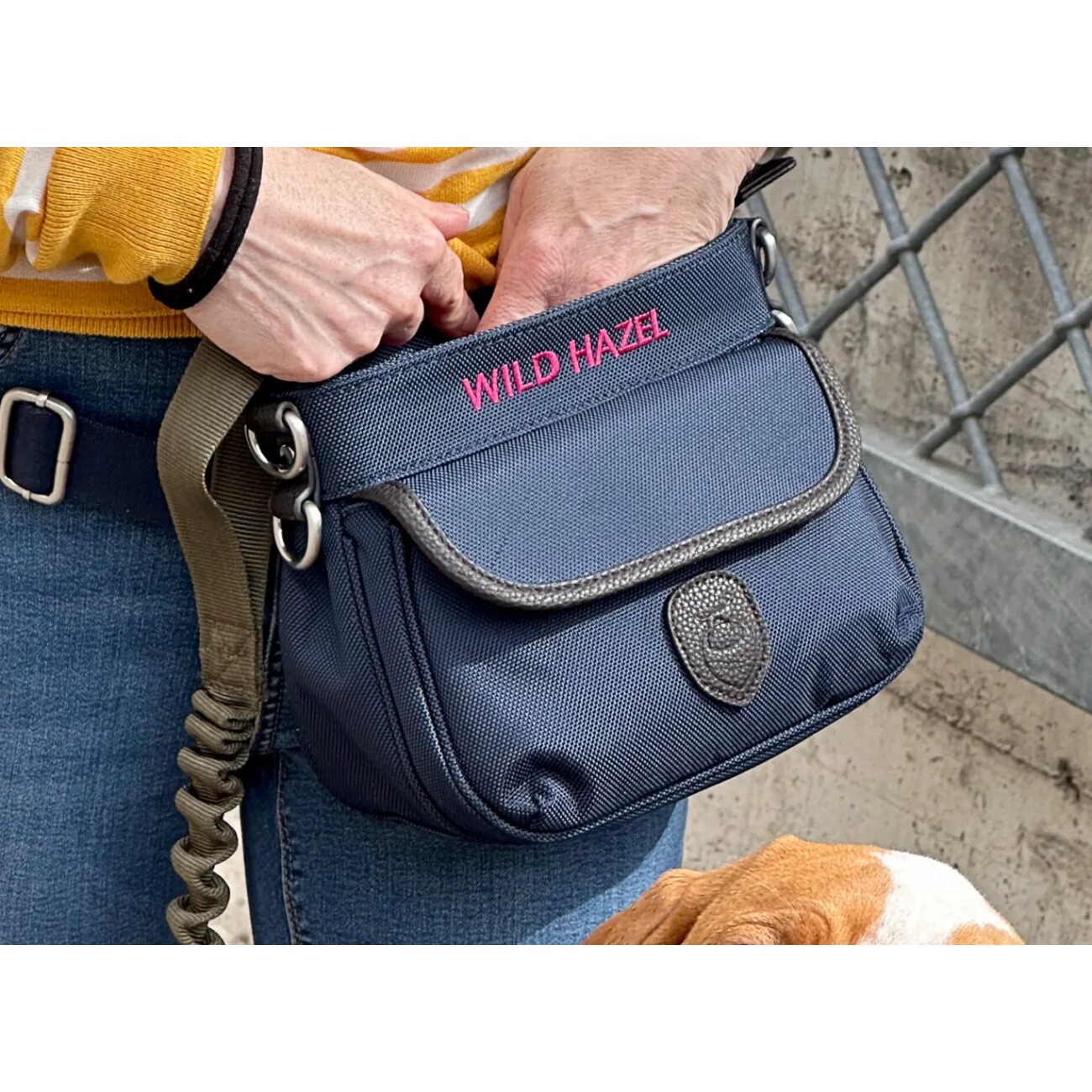 Wild Hazel - Belly Hazel Gürteltasche navy