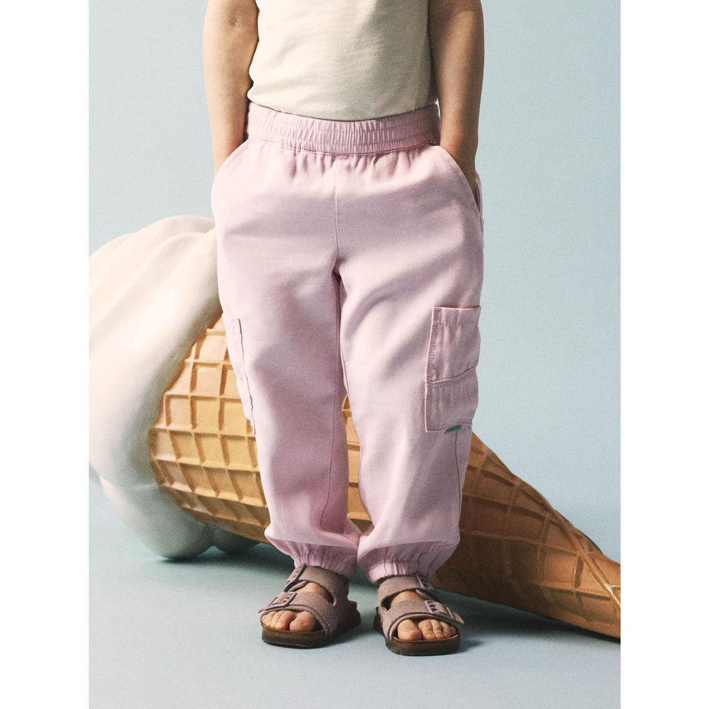 Køb Name It Parfait Pink Bella Round Twill Bukser Noos