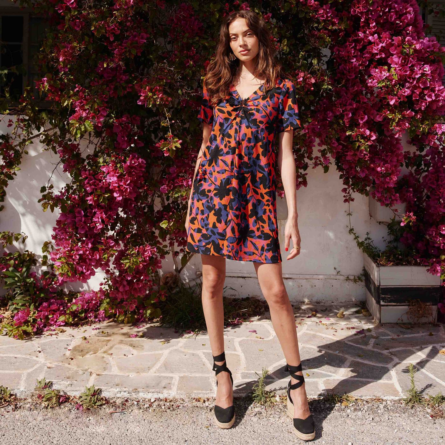 Robe courte femme