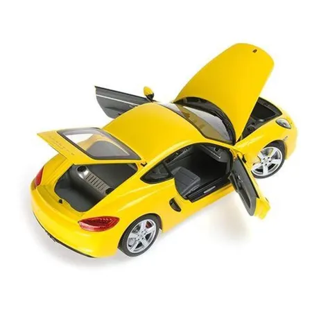 Minichamps Porsche Cayman 2012 Yellow, 1:18, limitiert auf 1002 Stück