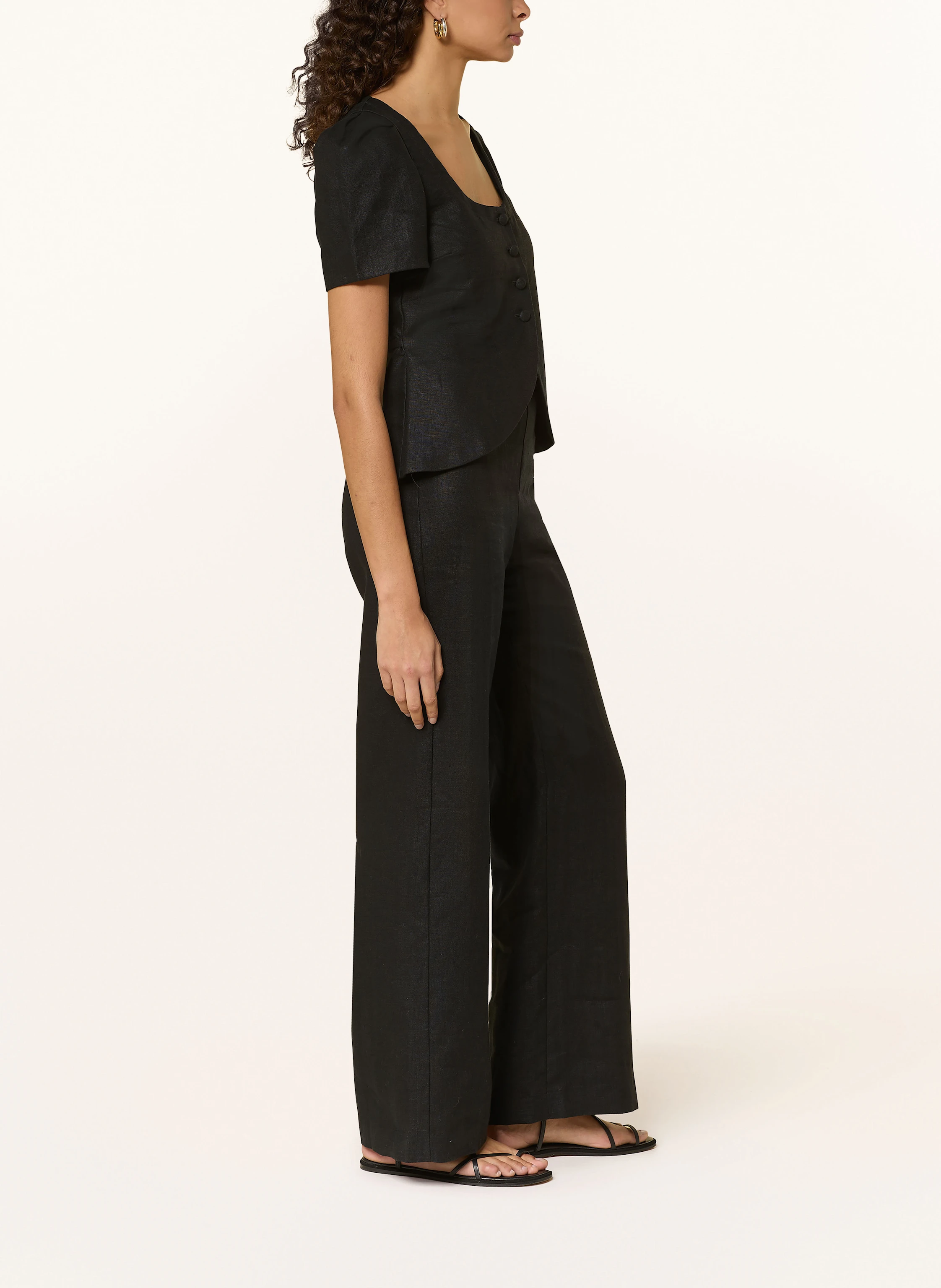 FAITHFULL THE BRAND Marlenehose aus Leinen