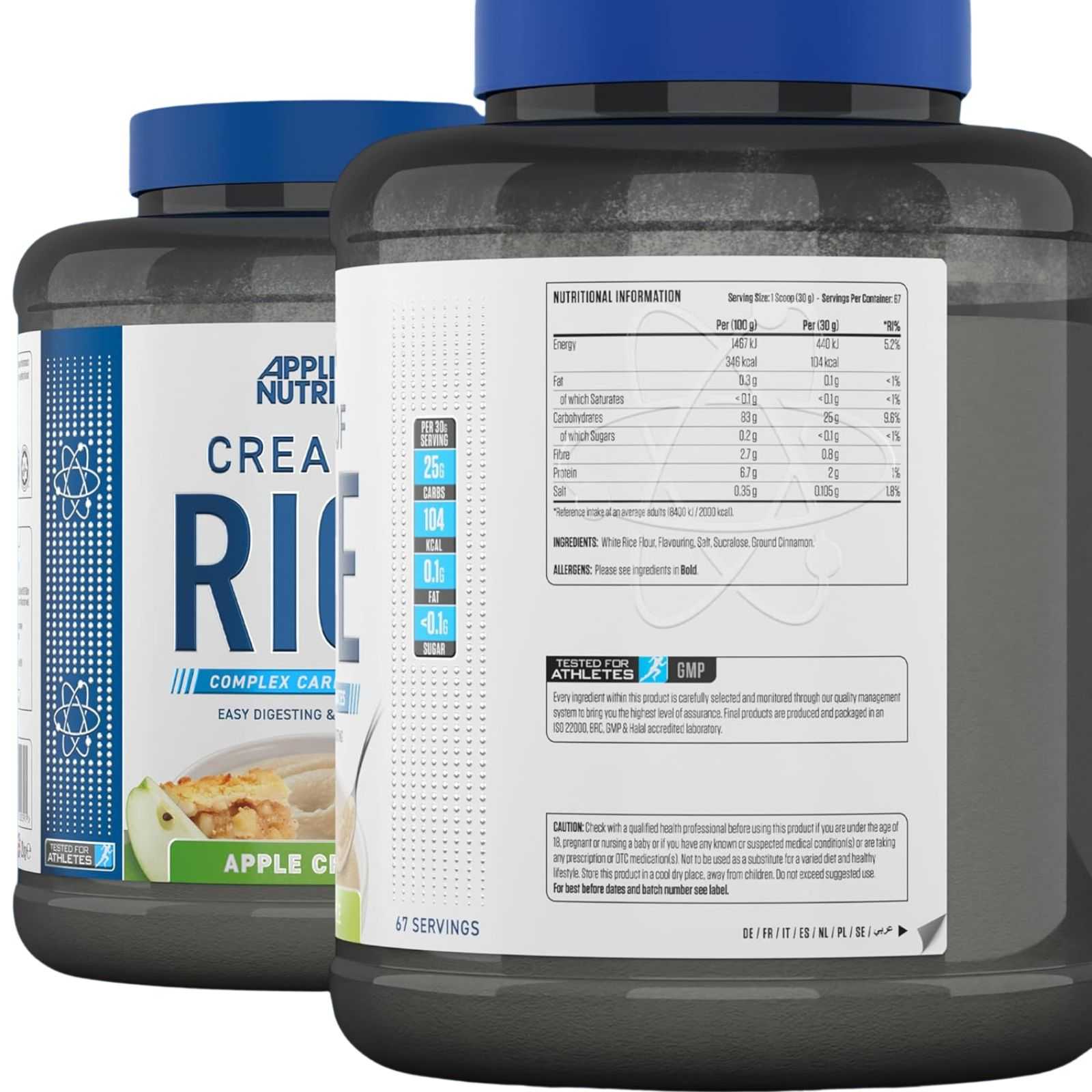 Applied Nutrition Crema de Arroz 2kg
