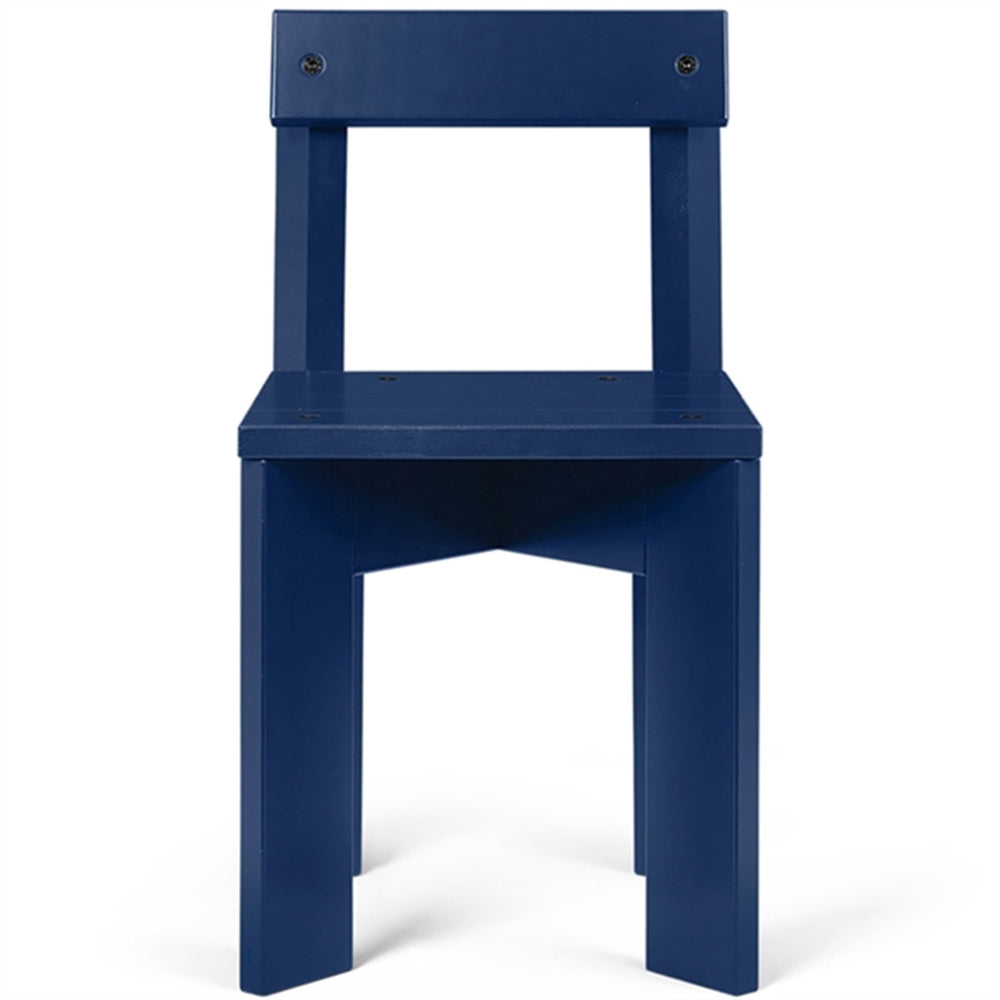 Ark Børnestol Blue - Ferm Living → Luksusbaby.dk