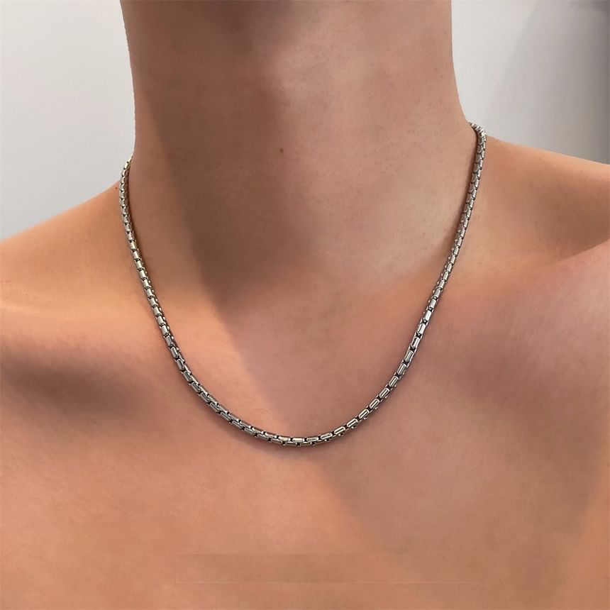 Lilafey - Slangenbot Metalen Ketting