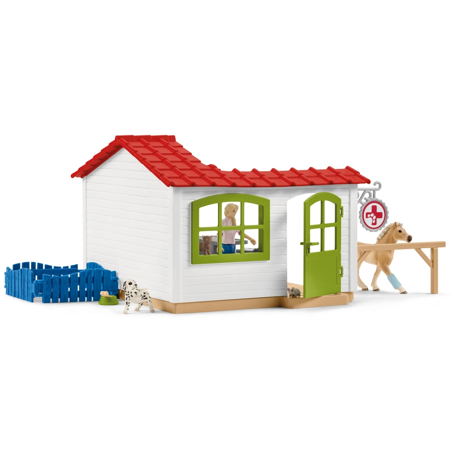 schleich® Tierarzt-Praxis mit Haustieren 42502