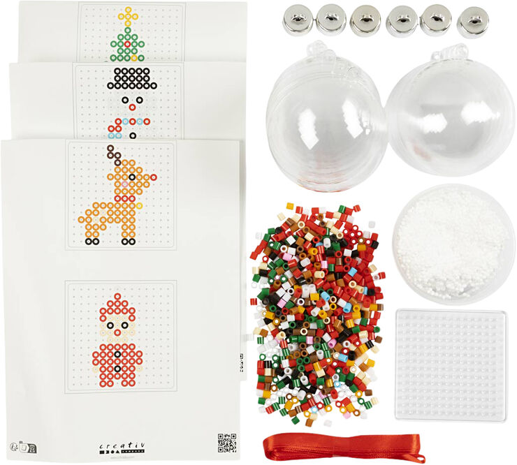 Creativ Company DIY Kit Julekugler, Rørperler