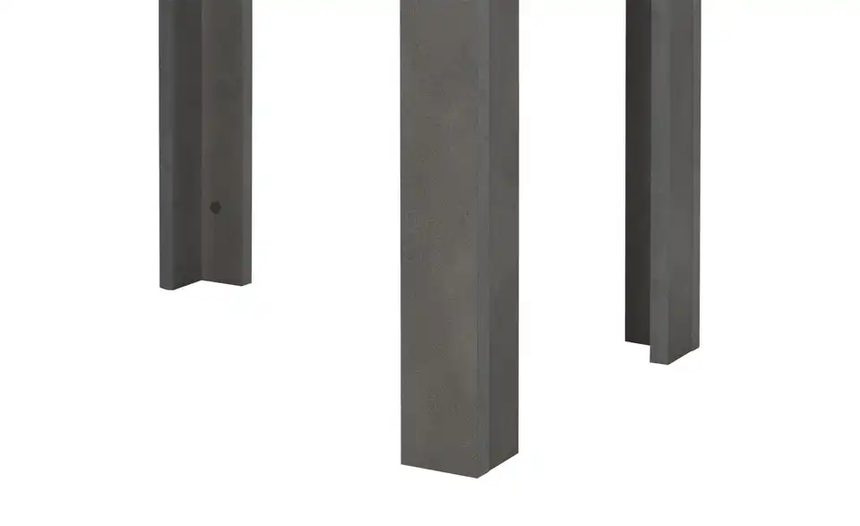 Esstisch Monzi 80 cm Graphit, matt