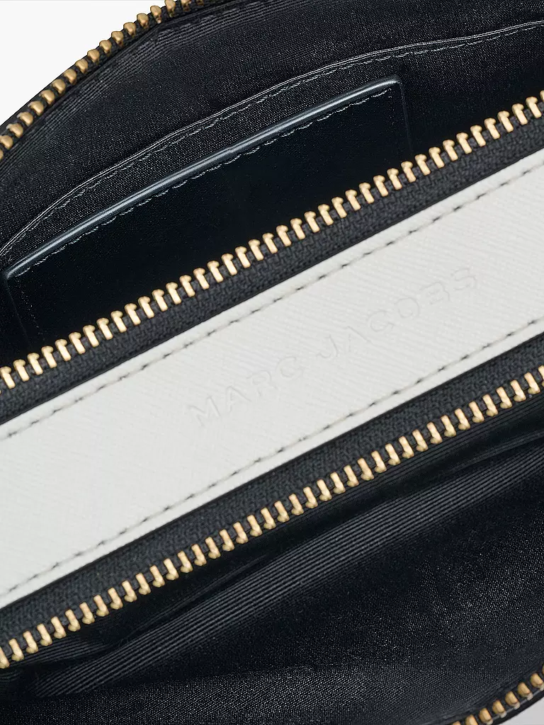MARC JACOBS Ledertasche - Mini Bag THE SNAPSHOT schwarz