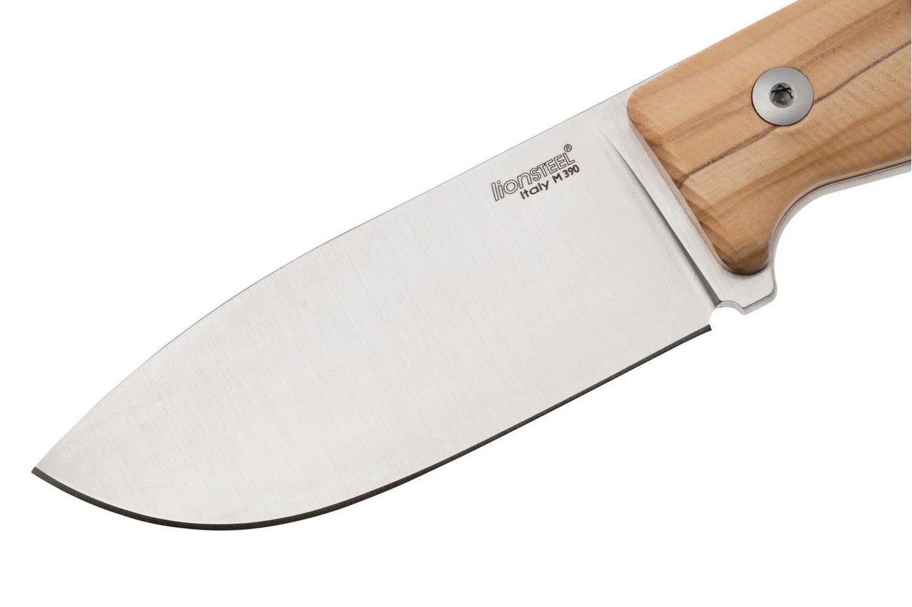 LionSteel M2M UL Olive vaststaand mes