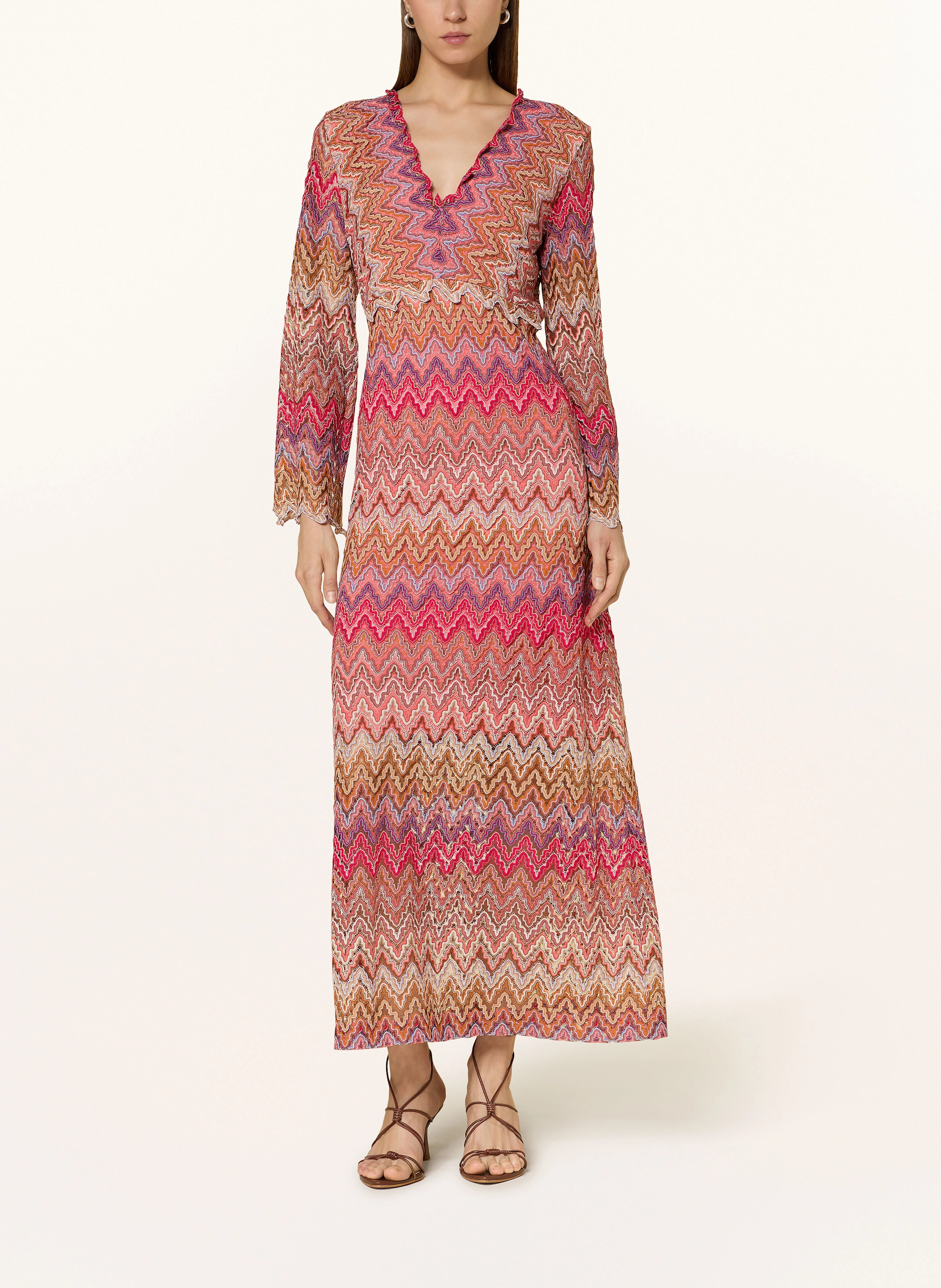 Ana Alcazar Spitzenkleid mit Glitzergarn