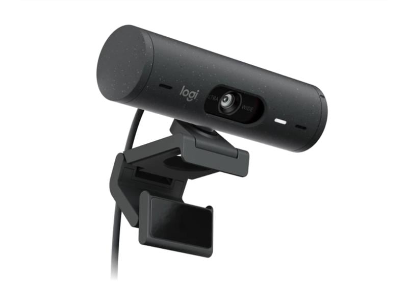 Logitech Webcam Brio 505 Graphite 1080P 30 fps Full HD 1080p Webcam mit Belichtungskorrektur, Auto-Framing und Show-Modus