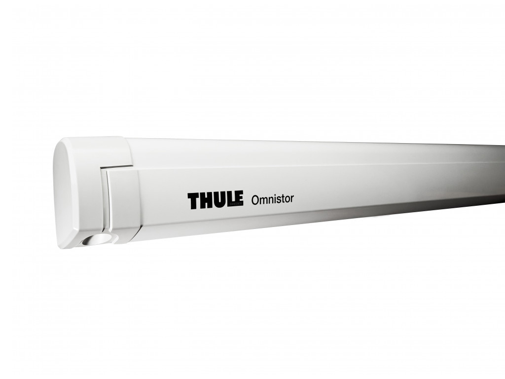 Thule 5200 12V wit 500 Mystic-Grey cassetteluifel