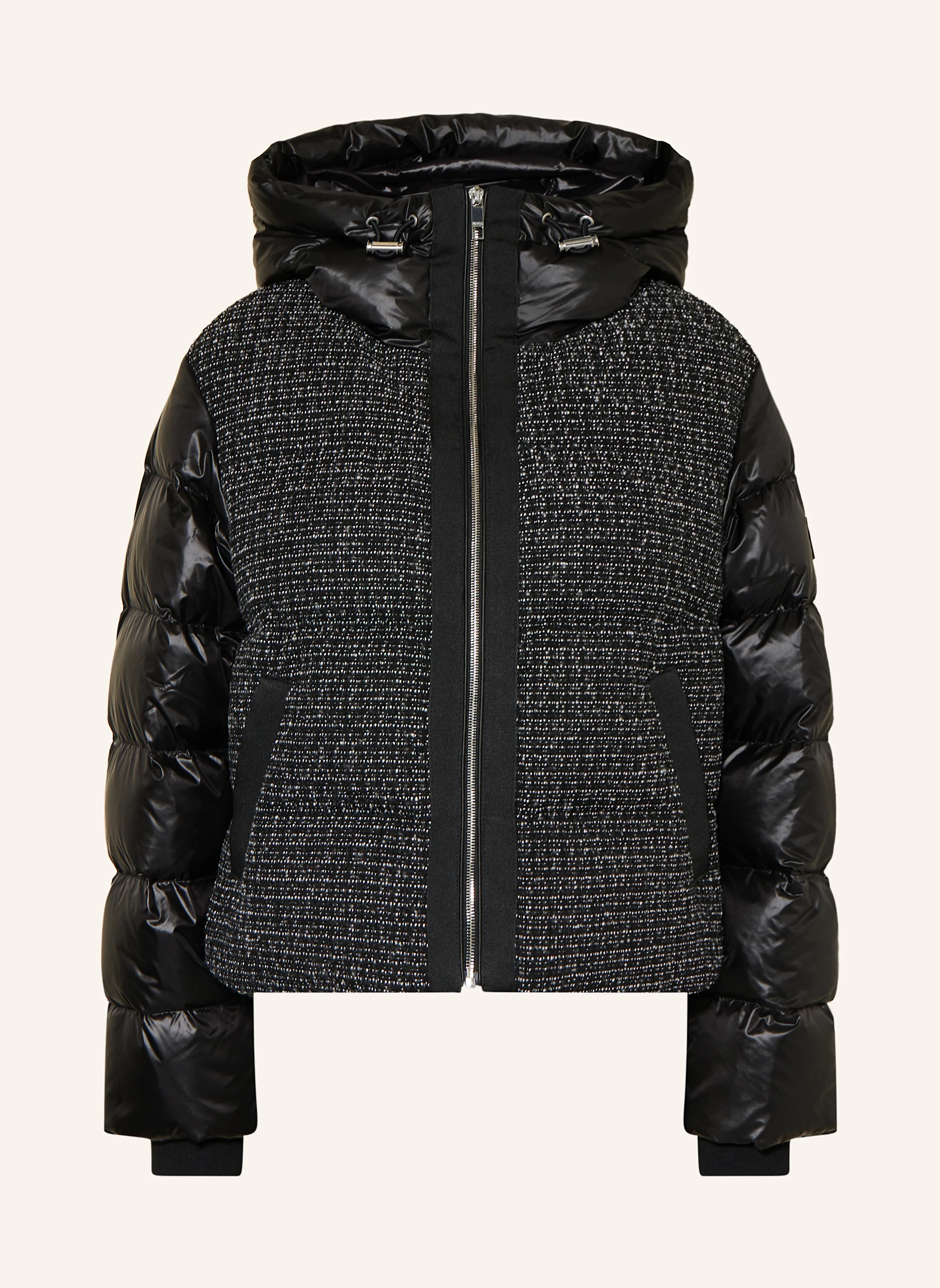 BOSS Steppjacke POMBATO im Materialmix