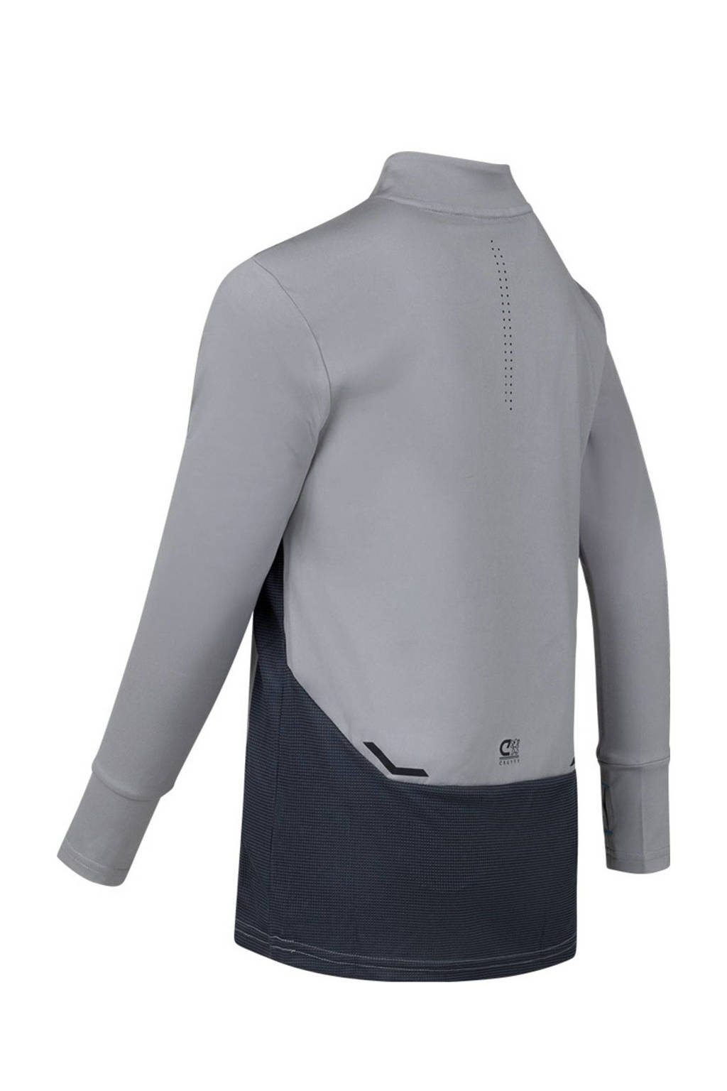 Cruyff sportshirt Metabolic grijs