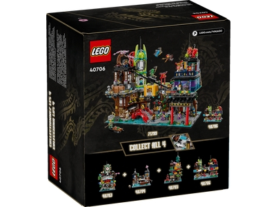 LEGO Micro NINJAGO® stadsmarkten (40706)