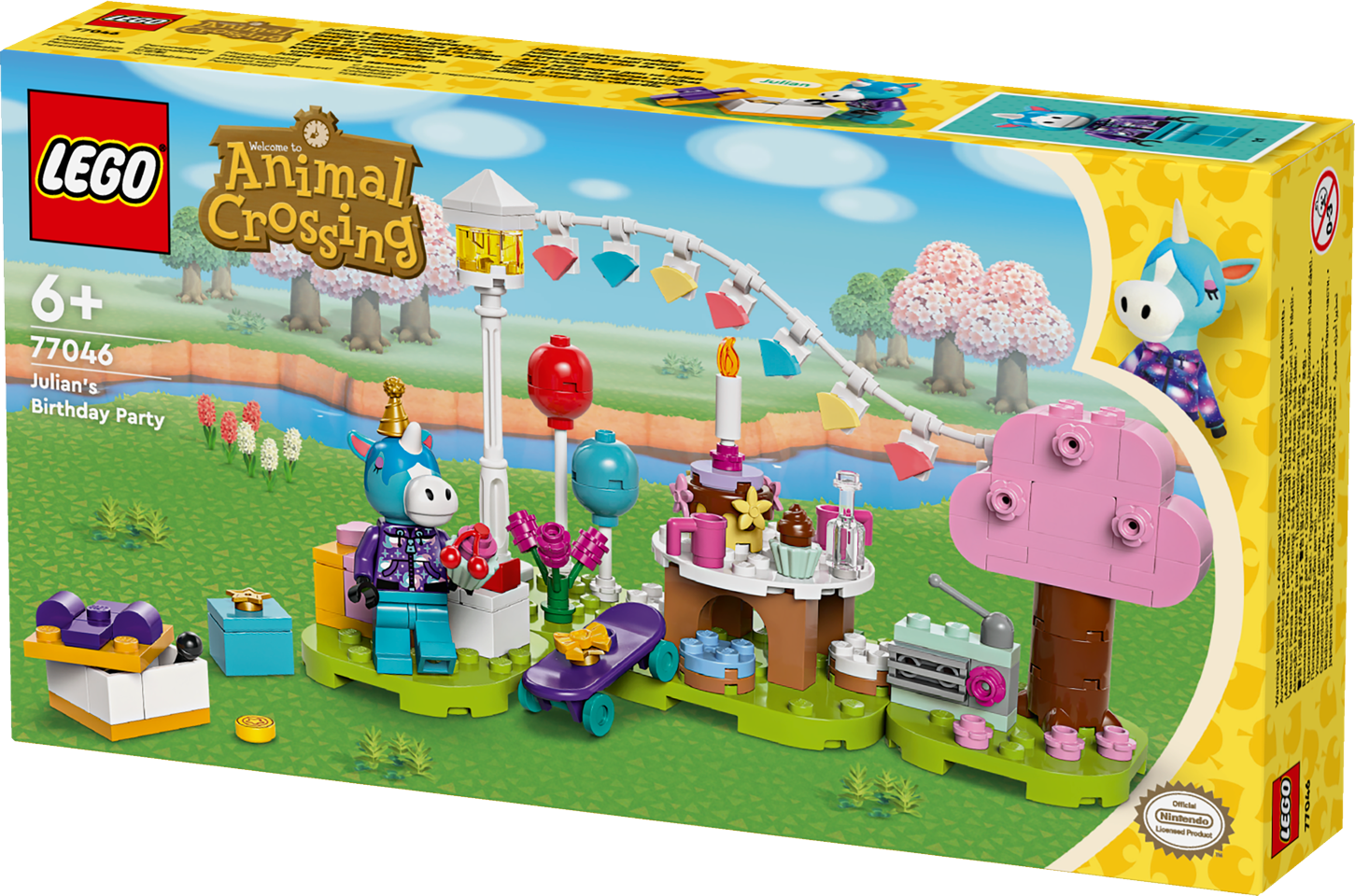 LEGO Animal Crossing - Fødselsdagsfest for Julian (77046)
