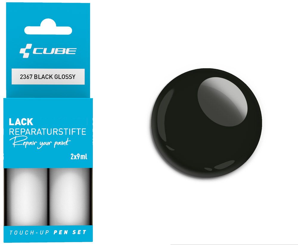 Cube Lackreparaturstift Set BLACK glossy kaufen | Bike-Discount