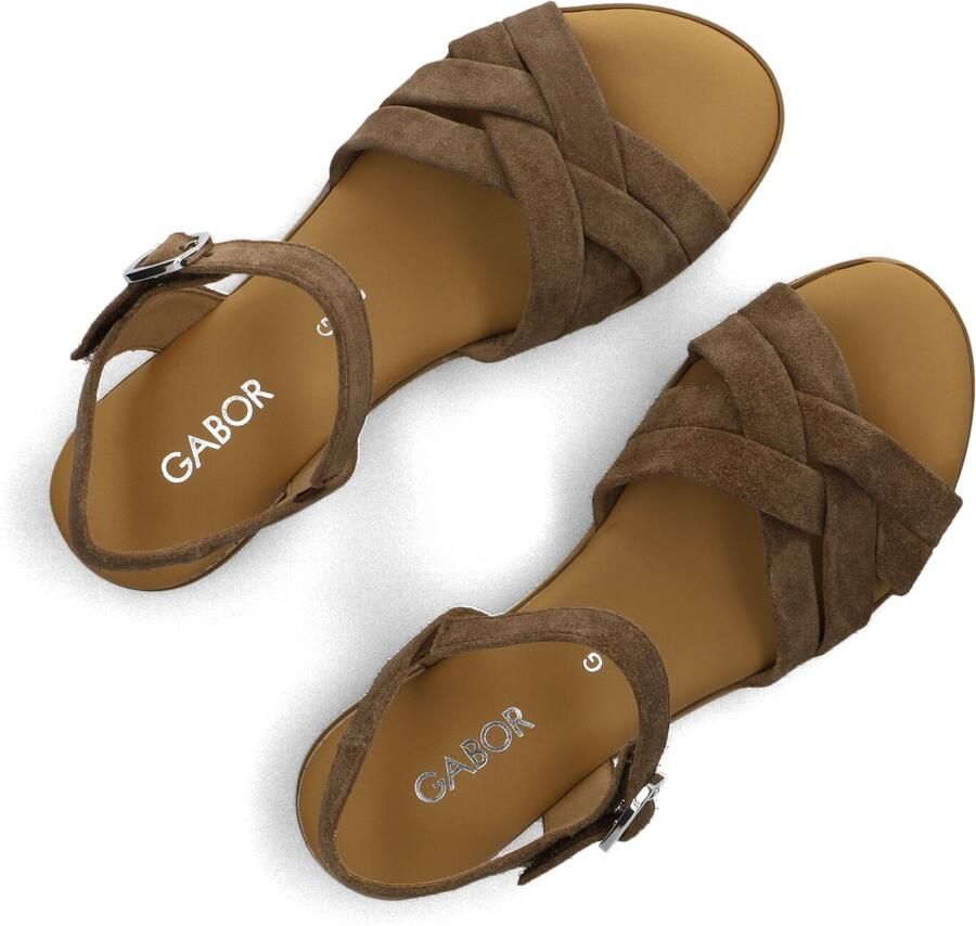 Gabor 083.3 Sandalen Dames Bruin