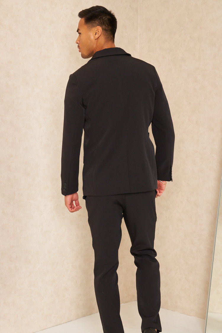 Costume 2 pièces blazer + pantalon noir