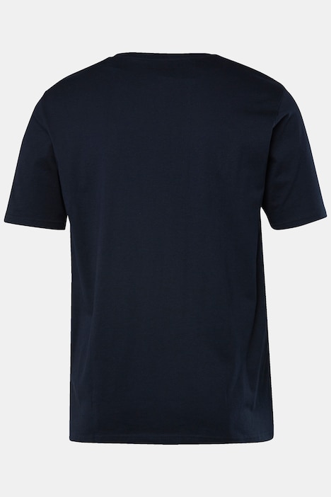 Men+ T-Shirt, Halbarm, Druck vorne, bis Gr. 8 XL