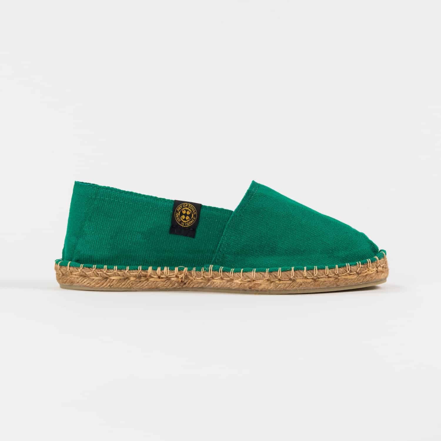 CLASSIQUE - Espadrilles unies | Vert