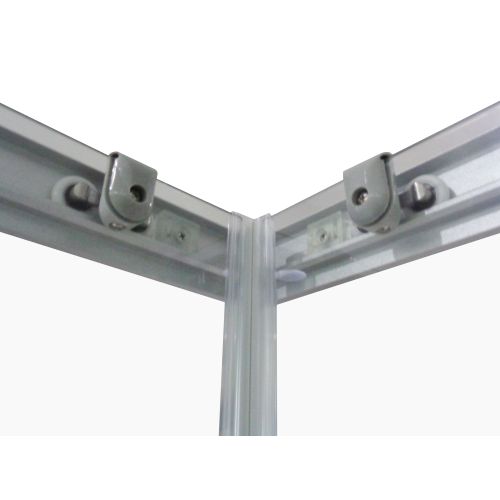 Badstuber Forte complete douchecabine vierkant 80x80x203cm