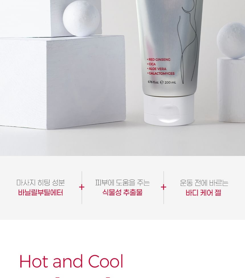 Mooie huid - Natural Clinic Hot Body Gel