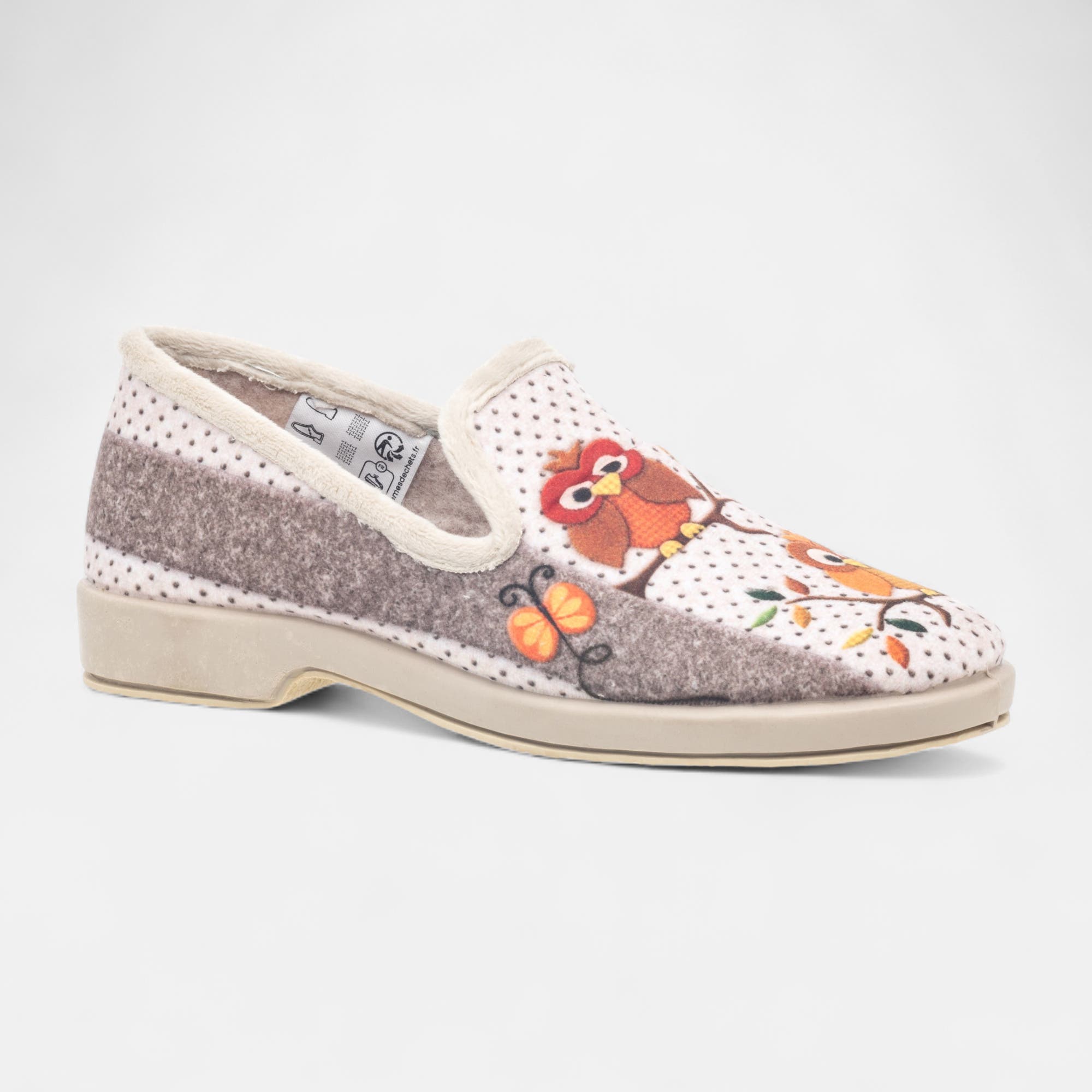 Charentaises Femme beige