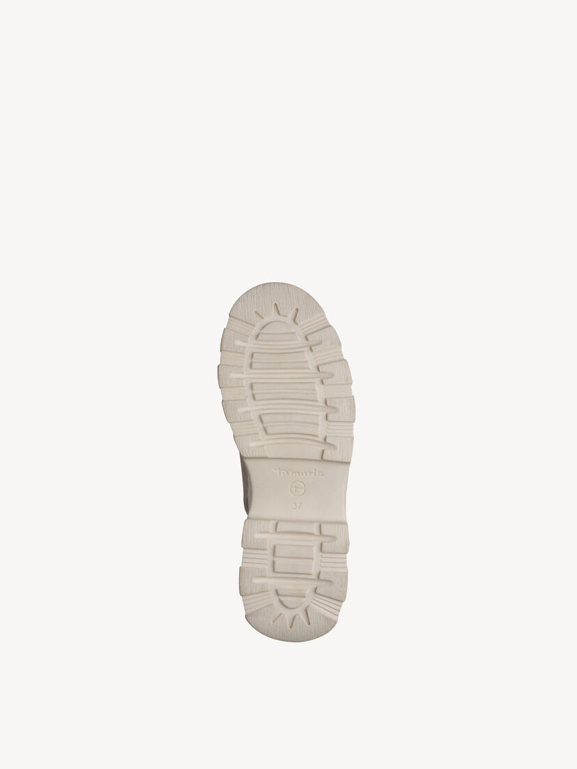 Enkellaarsje - beige warme voering