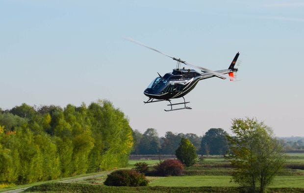 Hubschrauber-Rundflug ab Trier-Föhren als Geschenk