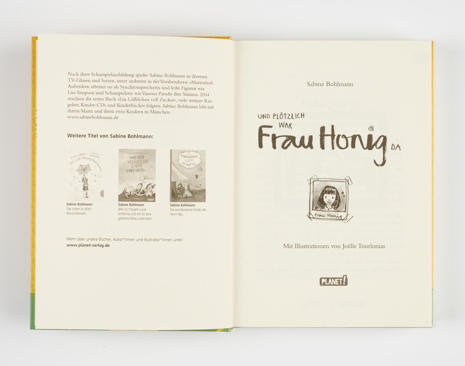 Und plötzlich war Frau Honig da / Frau Honig Bd.1