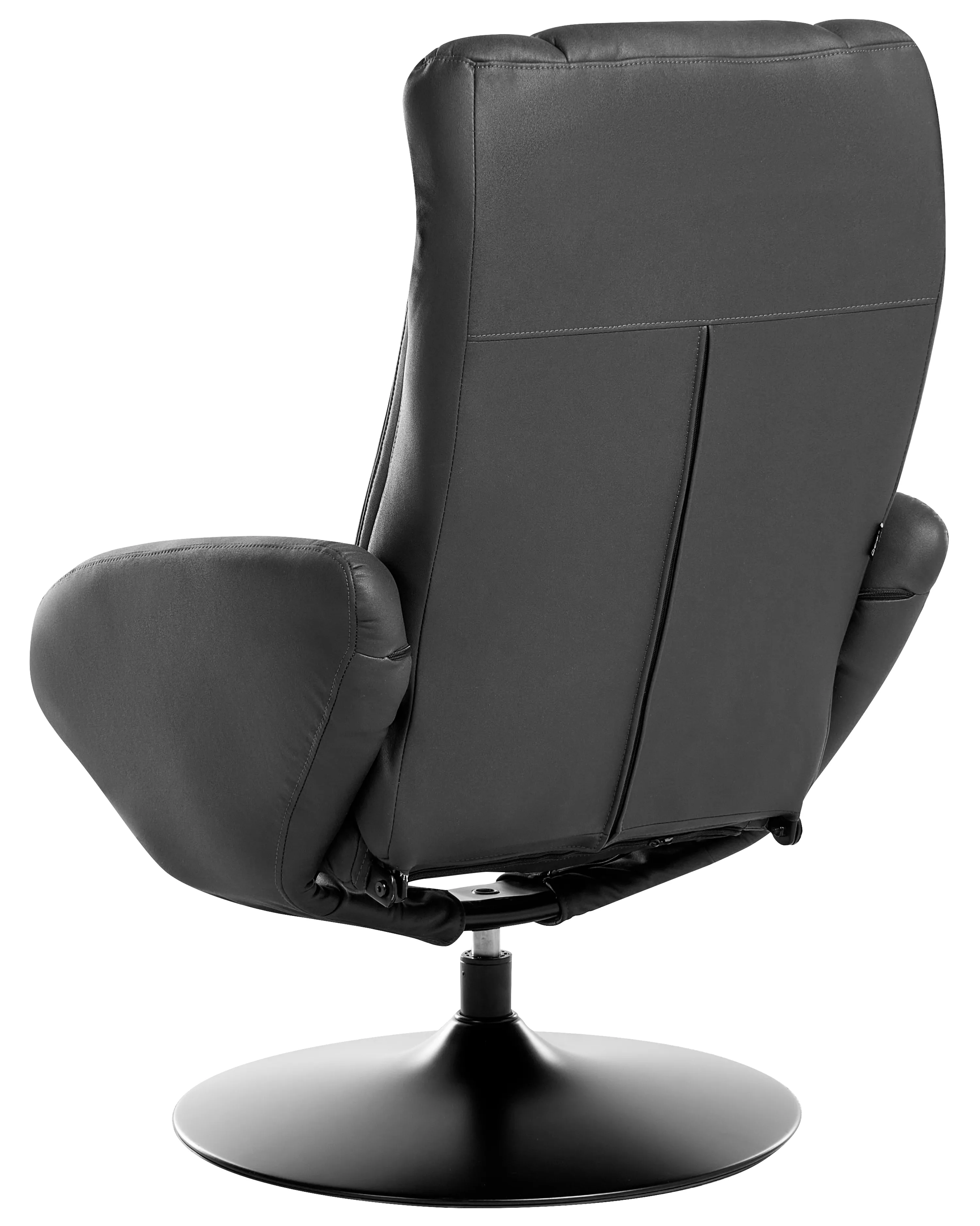 Relaxfauteuil APATE Kunstleer Zwart