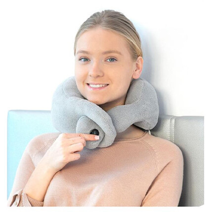 Coussin massant  pour cervicales - 2 niveaux d'intensité