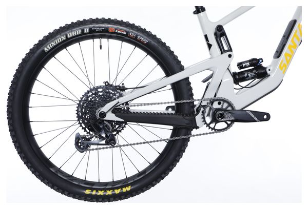 VTT Tout-Suspendu Santa Cruz Bronson 4.1 Carbone C Sram NX Eagle 12V MX (29/27.5'') Blanc