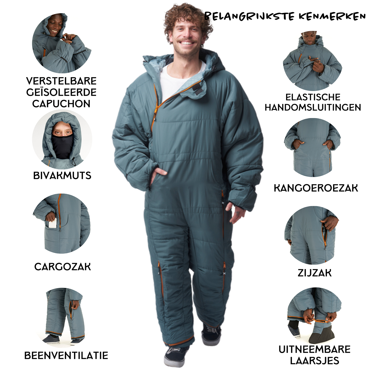 Selk’bag Original Grijs Slaapzak - S