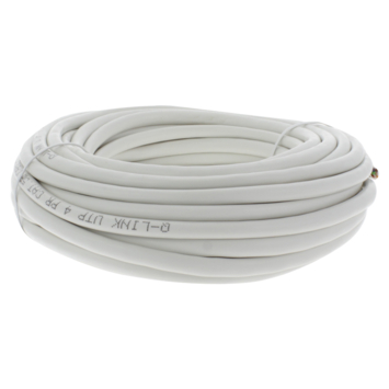 Q-Link UTP kabel CAT5 AWG26 10 meter wit