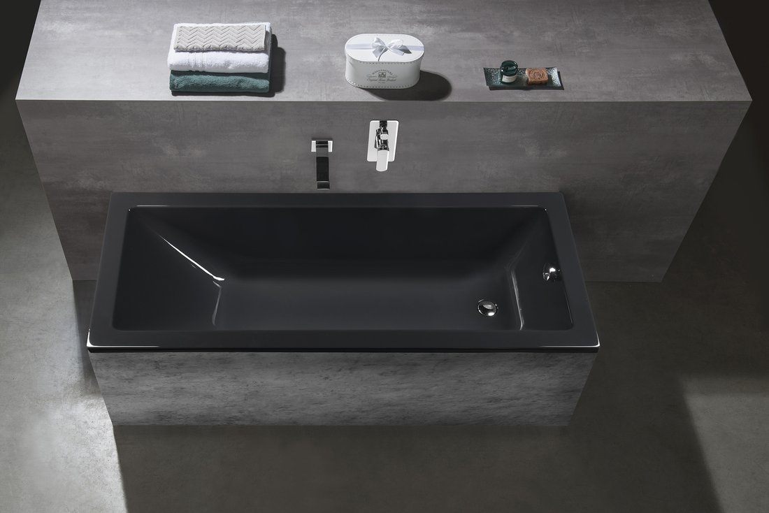 Polysan Noemi ligbad 170x70x39cm grijs