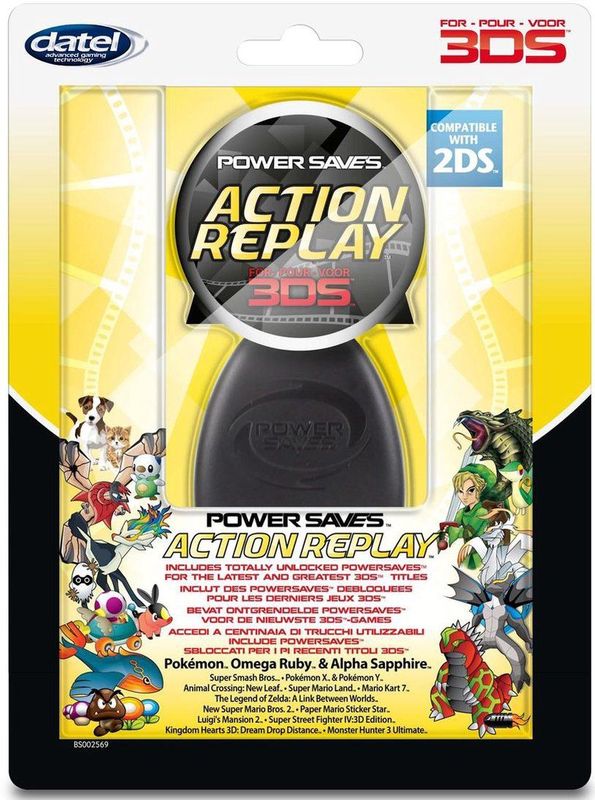 Datel Action Replay Powersaves 3DS