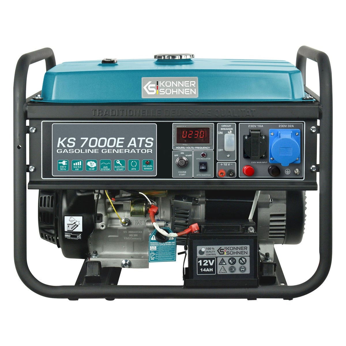 Benzinegenerator KS 7000E ATS