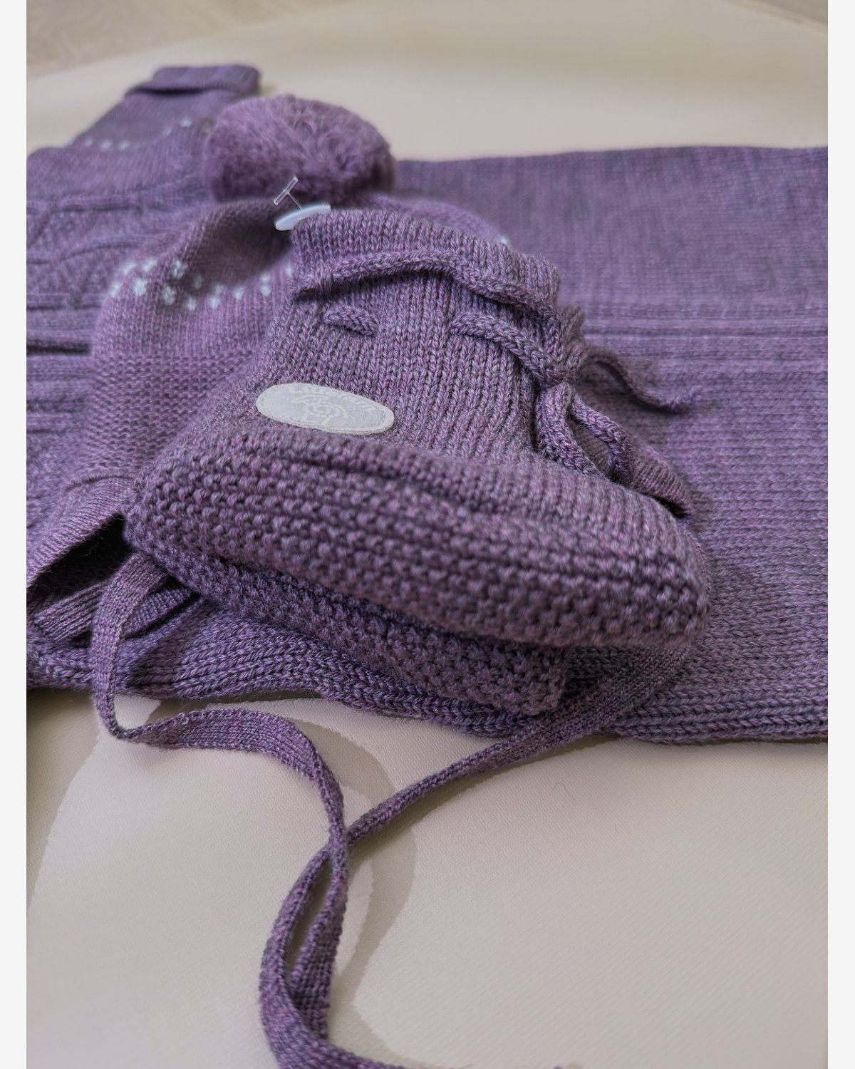 Ulltøfler – 100% Merino – Babytøfler Classic