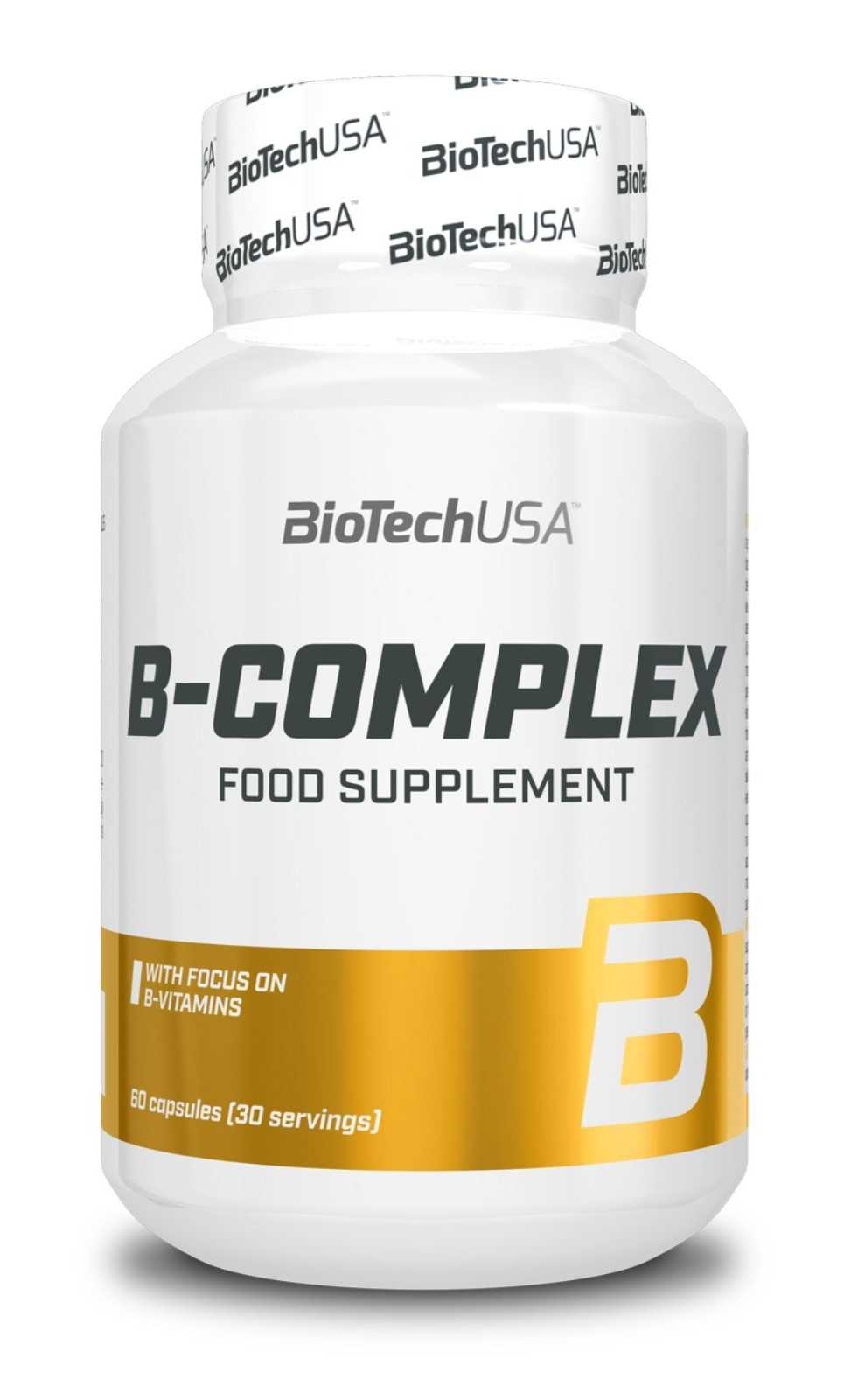 Biotech USA Complexo de Vitamina B 60 cápsulas