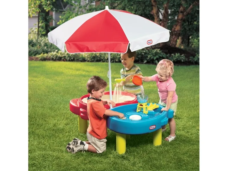 Little Tikes Sandbox vandbord med paraply 120x83 cm (401L)