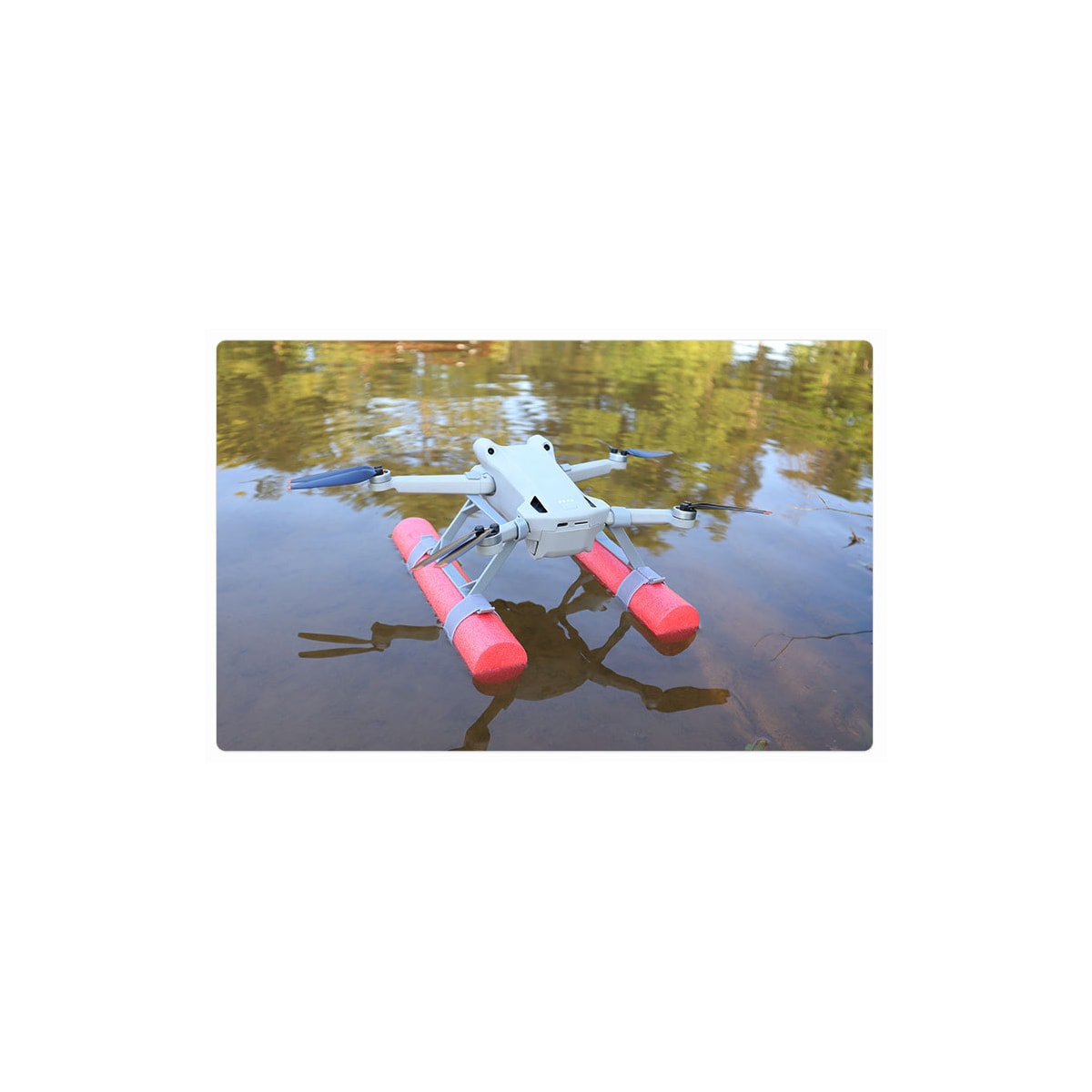 Flytende landingsutstyr for vannlanding DJI Mini 3 Pro/Mini3/Mini 4 Pro Grå