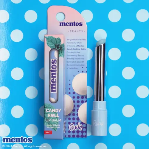 x Mentos Candy Roll Lip Balm Mint