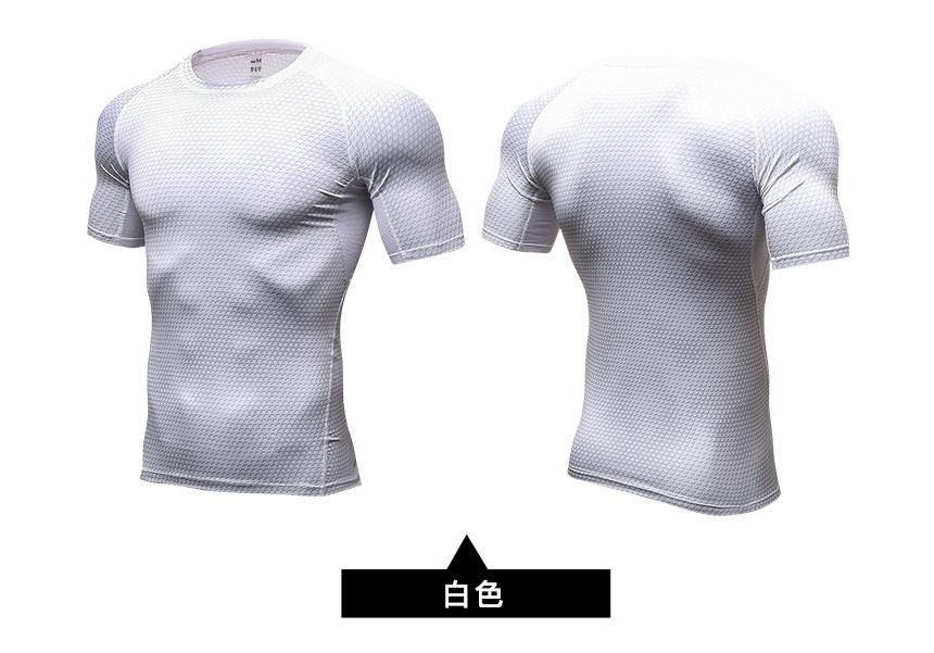 FoxFlair - Trainings-T-shirt met korte mouwen en print